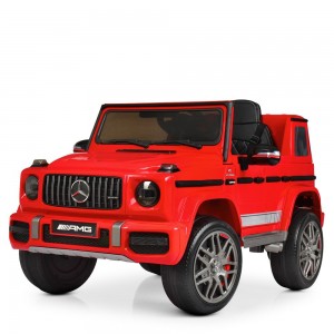 Детский электромобиль Джип Bambi M 4180 EBLR-3 Mercedes Гелик, красный