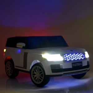 Детский электромобиль Джип Bambi M 4197 EBLR-1 Land Rover, двухместный, белый