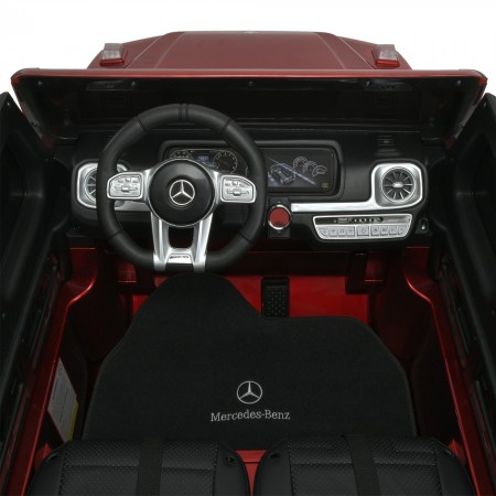 Дитячий електромобіль Джип Bambi M 4259 EBLRS-3, Mercedes G63 AMG, двомісний, червоний Дитячий електромобіль Джип Bambi M 4259 EBLRS-3, Mercedes G63 AMG, двомісний, червоний