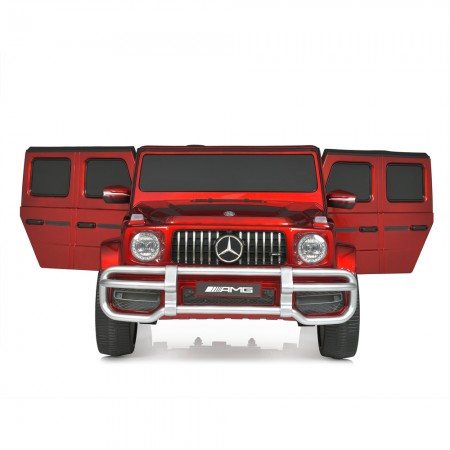Дитячий електромобіль Джип Bambi M 4259 EBLRS-3, Mercedes G63 AMG, двомісний, червоний Дитячий електромобіль Джип Bambi M 4259 EBLRS-3, Mercedes G63 AMG, двомісний, червоний