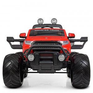 Дитячий електромобіль Джип Bambi M 4273 EL-3 (24V) Ford Ranger (Monster Truck), червоний
