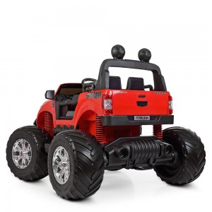 Детский электромобиль Джип Bambi M 4273 EL-3 (24V) Ford Ranger (Monster Truck), красный