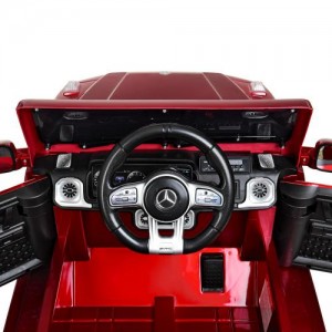 Детский электромобиль Джип Bambi M 4280 EBLRS-3 Mercedes AMG G63 Гелендваген, красный