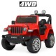 Детский электромобиль Джип Bambi M 4551 EBLR-3 Jeep Wrangler, красный