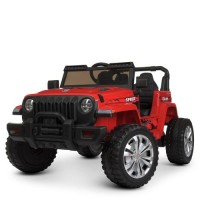 Дитячий електромобіль Джип Bambi M 4557 EBLR-3 Jeep Wrangler, червоний