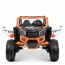 Детский электромобиль Джип Bambi M 4567 EBLR-7-2 Багги, двухместный, оранжево-черный