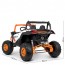 Детский электромобиль Джип Bambi M 4567 EBLR-7-2 Багги, двухместный, оранжево-черный