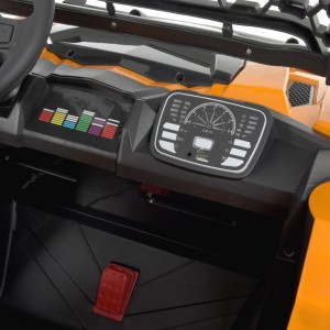 Детский электромобиль Джип Bambi M 4620 EBLR-7 Jeep, оранжевый