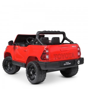 Дитячий електромобіль Джип Bambi M 4919 EBLRS-3 Toyota Hilux, червоний