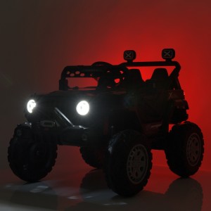 Дитячий електромобіль Джип Bambi M 4960 EBLR-2 Jeep, чорний