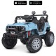 Детский электромобиль Джип Bambi M 4960 EBLR-4 Jeep, синий