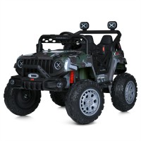 Дитячий електромобіль Джип Bambi M 4960 EBLRS-18 Jeep, камуфляж