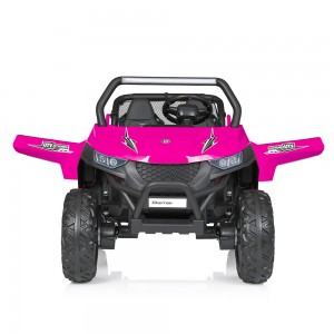 Детский электромобиль Джип Bambi M 5025 EBLR-8 (24V), Багги, двухместный, розовый