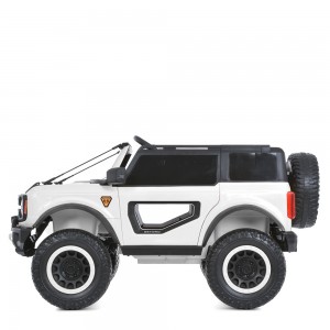 Дитячий електромобіль Джип Bambi M 5029 EBLR-1 Ford Bronco, білий