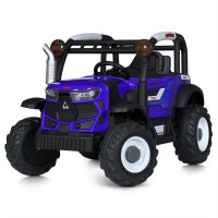 Детский электромобиль Джип Bambi M 5073 EBLR-4 Трактор, синий