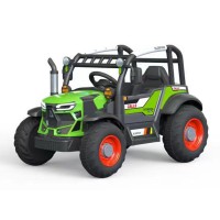 Дитячий електромобіль Джип Bambi M 5073 EBLR-5 Трактор, зелений