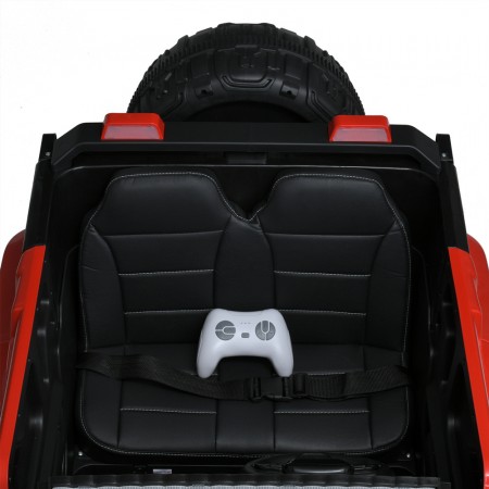 Детский электромобиль Джип Bambi M 5075EBLR-3, двухместный, красный Детский электромобиль Джип Bambi M 5075EBLR-3, двухместный, красный