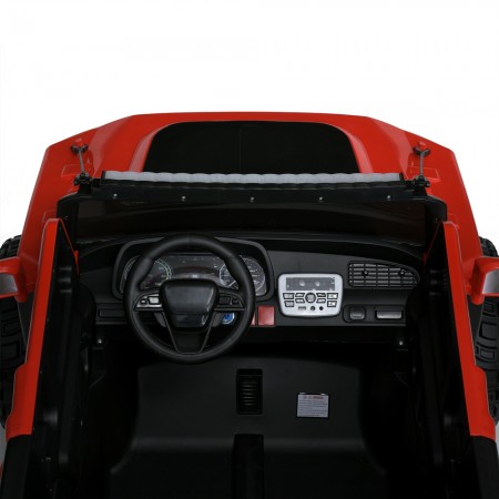 Детский электромобиль Джип Bambi M 5075EBLR-3, двухместный, красный Детский электромобиль Джип Bambi M 5075EBLR-3, двухместный, красный