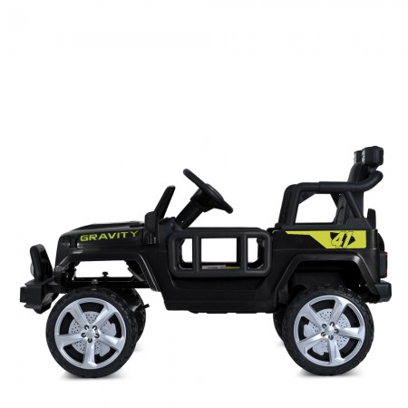 Детский электромобиль Джип Bambi Racer M 5103 EBLR-2 Jeep, 2 мотора по 40W, EVA, сиденье из эко-кожи, MP3, Bluetooth, черный Детский электромобиль Джип Bambi Racer M 5103 EBLR-2 Jeep, 2 мотора по 40W, EVA, сиденье из эко-кожи, MP3, Bluetooth, черный