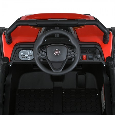 Дитячий електромобіль Джип Баггі Can-Am Maverick Bambi M 5811 EBLR-3 червоний, 2 мотори по 65W, EVA, шкіра, MP3, USB, Bluetooth, TF Дитячий електромобіль Джип Баггі Can-Am Maverick Bambi M 5811 EBLR-3 червоний, 2 мотори по 65W, EVA, шкіра, MP3, USB, Bluetooth, TF