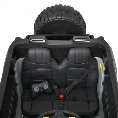 Детский электромобиль Джип Bambi M 5821 EBLR-11 Jeep, 4 мотора по 45W, EVA, кожа, Bluetooth, MP3, серый Детский электромобиль Джип Bambi M 5821 EBLR-11 Jeep, 4 мотора по 45W, EVA, кожа, Bluetooth, MP3, серый