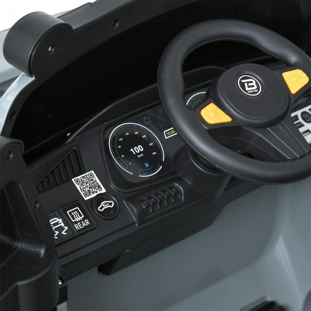 Детский электромобиль Джип Bambi M 5821 EBLR-11 Jeep, 4 мотора по 45W, EVA, кожа, Bluetooth, MP3, серый Детский электромобиль Джип Bambi M 5821 EBLR-11 Jeep, 4 мотора по 45W, EVA, кожа, Bluetooth, MP3, серый