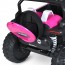 Дитячий електромобіль Джип Bambi M 5824 EBLRS-8 Jeep Wrangler Rubicon, 4 мотори по 25W, EVA, шкіра, Bluetooth, MP3, рожевий