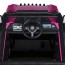 Дитячий електромобіль Джип Bambi M 5824 EBLRS-8 Jeep Wrangler Rubicon, 4 мотори по 25W, EVA, шкіра, Bluetooth, MP3, рожевий