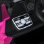 Дитячий електромобіль Джип Bambi M 5824 EBLRS-8 Jeep Wrangler Rubicon, 4 мотори по 25W, EVA, шкіра, Bluetooth, MP3, рожевий