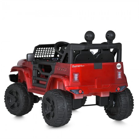 Дитячий електромобіль Джип Bambi M 5836 EBLRS-3 Jeep, червоний