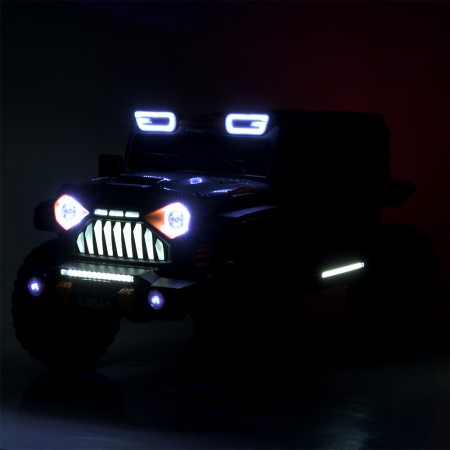 Дитячий електромобіль Джип Jeep Wrangler Rubicon Bambi M 5845EBLRS-4 синій фарбований, 4 мотори по 45W, EVA, екошкіра, MP3, Bluetooth Дитячий електромобіль Джип Jeep Wrangler Rubicon Bambi M 5845EBLRS-4 синій фарбований, 4 мотори по 45W, EVA, екошкіра, MP3, Bluetooth