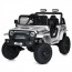 Джип M 5991EBLR-1 24V 1шт 2, 4G, 1аккум24V5AH, 4мотора50W, BLUETOOTH, USB, TF, EVA, музыка, свет, шкіра, білий