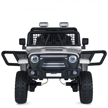 Джип M 5991EBLR-1 24V 1шт 2, 4G, 1аккум24V5AH, 4мотора50W, BLUETOOTH, USB, TF, EVA, музыка, свет, шкіра, білий Джип M 5991EBLR-1 24V 1шт 2, 4G, 1аккум24V5AH, 4мотора50W, BLUETOOTH, USB, TF, EVA, музыка, свет, шкіра, білий