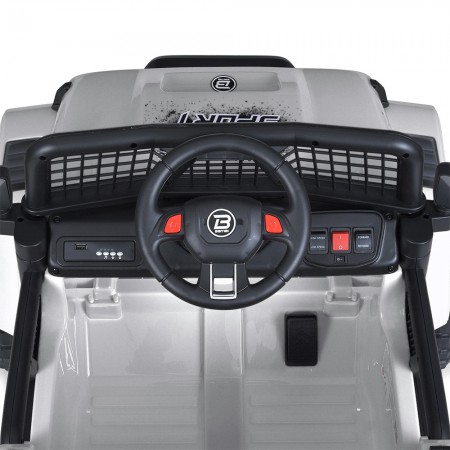 Джип M 5991EBLR-1 24V 1шт 2, 4G, 1аккум24V5AH, 4мотора50W, BLUETOOTH, USB, TF, EVA, музыка, свет, шкіра, білий Джип M 5991EBLR-1 24V 1шт 2, 4G, 1аккум24V5AH, 4мотора50W, BLUETOOTH, USB, TF, EVA, музыка, свет, шкіра, білий