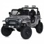 Джип M 5991EBLR-11 24V 1шт 2, 4G, 1аккум24V5AH, 4мотора50W, BLUETOOTH, USB, TF, EVA, музыка, свет, шкіра, сірий