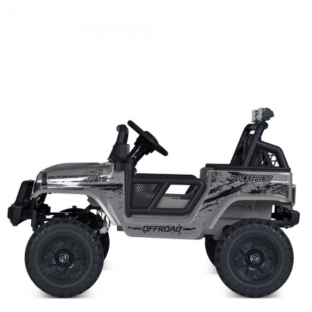 Джип M 5991EBLR-11 24V 1шт 2, 4G, 1аккум24V5AH, 4мотора50W, BLUETOOTH, USB, TF, EVA, музыка, свет, шкіра, сірий Джип M 5991EBLR-11 24V 1шт 2, 4G, 1аккум24V5AH, 4мотора50W, BLUETOOTH, USB, TF, EVA, музыка, свет, шкіра, сірий