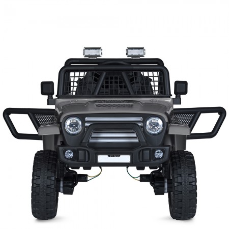 Джип M 5991EBLR-11 24V 1шт 2, 4G, 1аккум24V5AH, 4мотора50W, BLUETOOTH, USB, TF, EVA, музыка, свет, шкіра, сірий Джип M 5991EBLR-11 24V 1шт 2, 4G, 1аккум24V5AH, 4мотора50W, BLUETOOTH, USB, TF, EVA, музыка, свет, шкіра, сірий