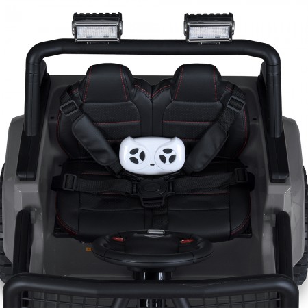Джип M 5991EBLR-11 24V 1шт 2, 4G, 1аккум24V5AH, 4мотора50W, BLUETOOTH, USB, TF, EVA, музыка, свет, шкіра, сірий Джип M 5991EBLR-11 24V 1шт 2, 4G, 1аккум24V5AH, 4мотора50W, BLUETOOTH, USB, TF, EVA, музыка, свет, шкіра, сірий