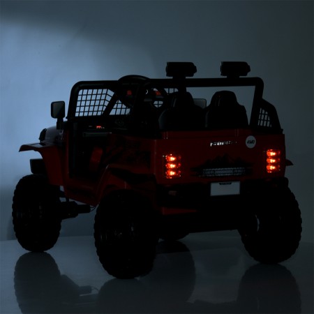 Джип M 5991EBLR-2 24V 1шт 2, 4G, 1аккум24V5AH, 4мотора50W, BLUETOOTH, USB, TF, EVA, музика, світло, шкіра, чорний Джип M 5991EBLR-2 24V 1шт 2, 4G, 1аккум24V5AH, 4мотора50W, BLUETOOTH, USB, TF, EVA, музика, світло, шкіра, чорний