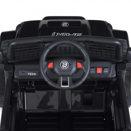 Джип M 5991EBLR-2 24V 1шт 2, 4G, 1аккум24V5AH, 4мотора50W, BLUETOOTH, USB, TF, EVA, музика, світло, шкіра, чорний Джип M 5991EBLR-2 24V 1шт 2, 4G, 1аккум24V5AH, 4мотора50W, BLUETOOTH, USB, TF, EVA, музика, світло, шкіра, чорний