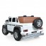 Джип M 6150AL-1 24V 1шт 1*24V200W, 1*24V10AH, гумов.колеса, BLUETOOTH, USB, шкіра, світло, білий