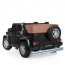 Джип M 6150AL-2 24V 1шт 1*24V200W, 1*24V10AH, гумов.колеса, BLUETOOTH, USB, шкіра, світло, чорний