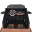 Джип M 6150AL-2 24V 1шт 1*24V200W, 1*24V10AH, гумов.колеса, BLUETOOTH, USB, шкіра, світло, чорний
