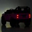 Дитячий електромобіль Джип Toyota Land Cruiser M 6280EBLR-8 двомісний, 2 мотори по 45W, MP3/USB/TF, Bluetooth, EVA, шкіра, рожевий