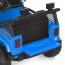 Детский электромобиль Джип Jeep Wrangler M 6287EBLR-4 двухместный синий, 4 мотора по 45W, EVA, кожа, Bluetooth