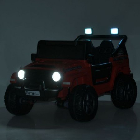 Детский электромобиль Джип Jeep Wrangler M 6287EBLR-8 двухместный розовый, 4 мотора по 45W, EVA, кожа, Bluetooth Детский электромобиль Джип Jeep Wrangler M 6287EBLR-8 двухместный розовый, 4 мотора по 45W, EVA, кожа, Bluetooth