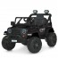 Джип M 6289EBLR-2 2,4G на радіокеруванні, 1*12V7AH, 2*45W, EVA, BLUETOOTH, музика, світло, шкіра, чорний