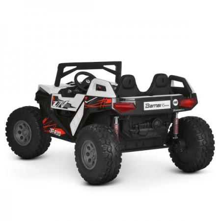 Джип M 6291EBLR-1(24V) (1шт) 2,4G, 4мотори35W, 2акум12V7AH, MP3, USB, BLUETOOTH, EVA, TF, шкіра, світло, музика, білий Джип M 6291EBLR-1(24V) (1шт) 2,4G, 4мотори35W, 2акум12V7AH, MP3, USB, BLUETOOTH, EVA, TF, шкіра, світло, музика, білий