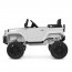 Детский электромобиль Джип Toyota Land Cruiser M 6296EBLR-1 двухместный, 4 мотора по 45W, EVA, кожа, MP3, Bluetooth, белый