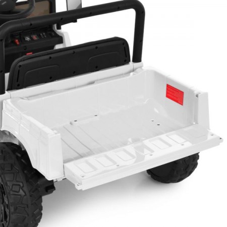 Дитячий електромобіль Джип Toyota Land Cruiser Pickup M 6308EBLR-1 білий, 2 мотори по 35W, EVA, шкіра, MP3, Bluetooth Дитячий електромобіль Джип Toyota Land Cruiser Pickup M 6308EBLR-1 білий, 2 мотори по 35W, EVA, шкіра, MP3, Bluetooth